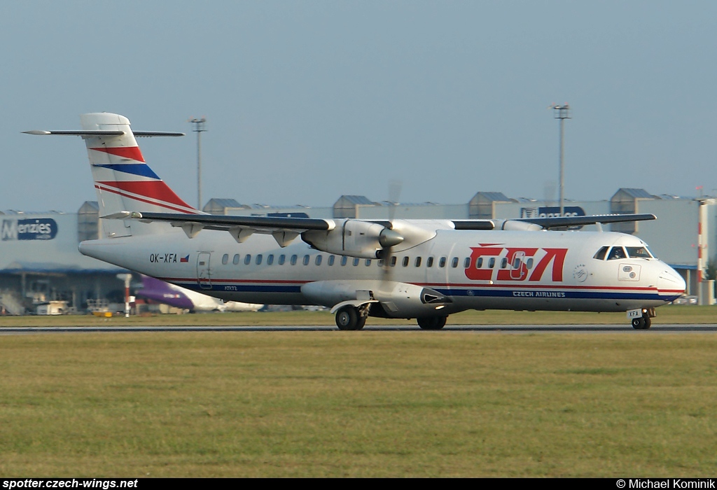 CSA Czech Airlines | ATR 72-202 | OK-XFA