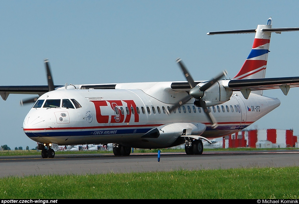 CSA Czech Airlines | ATR 72-202 | OK-XFD