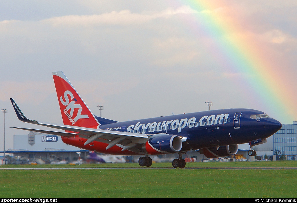 SkyEurope Airlines | Boeing 737-76N | OM-NGA