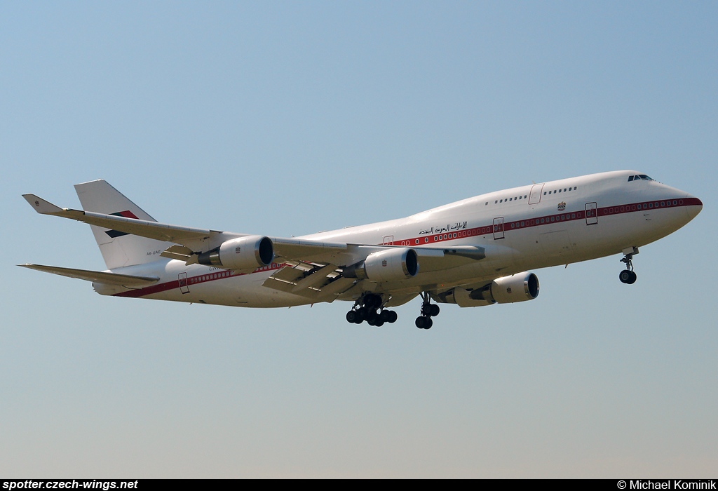 Abu Dhabi Amiri Flight | Boeing 747-48E | A6-UAE