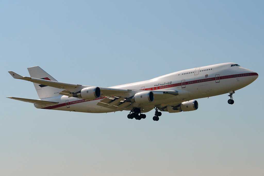 Abu Dhabi Amiri Flight | Boeing 747-48E | A6-UAE