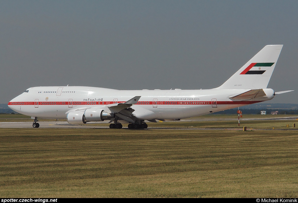 Abu Dhabi Amiri Flight | Boeing 747-48E | A6-UAE