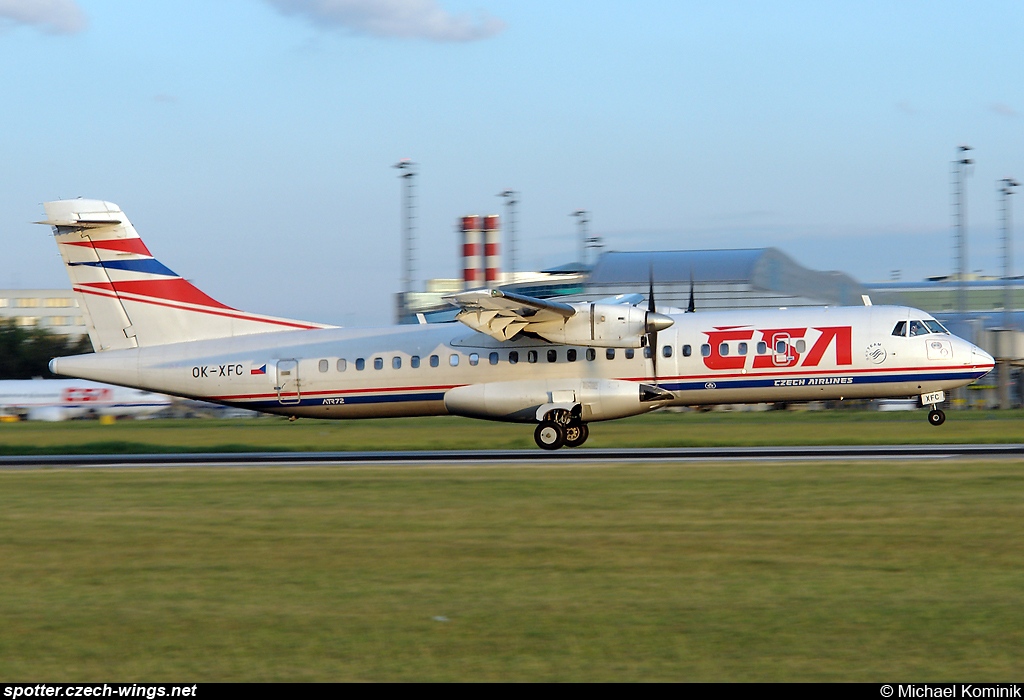 CSA Czech Airlines | ATR 72-202 | OK-XFC