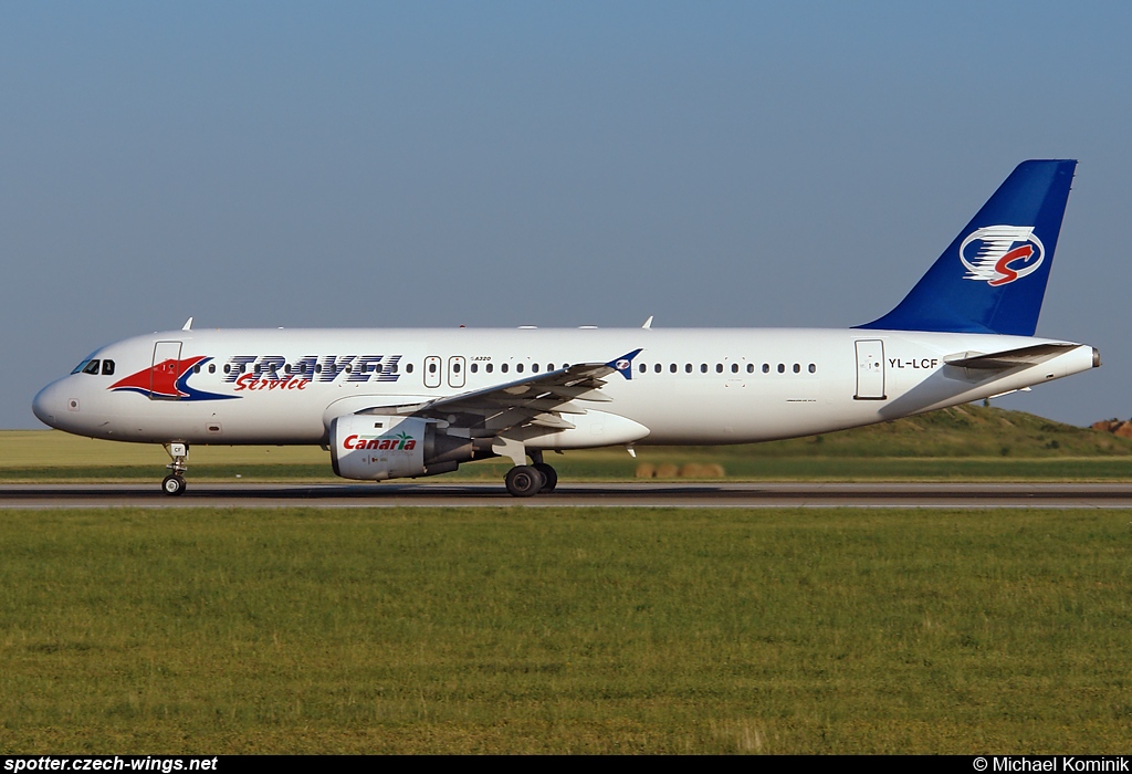 Travel Service | Airbus A320-212 | YL-LCF