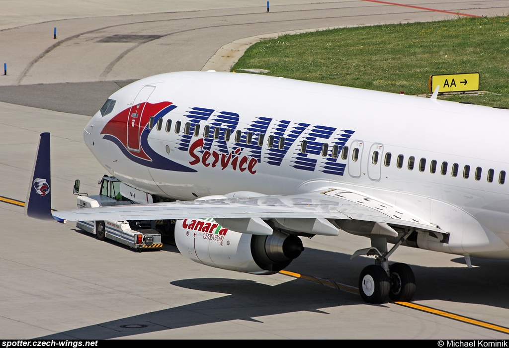 Travel Service | Boeing 737-8Q8 | OK-TVH