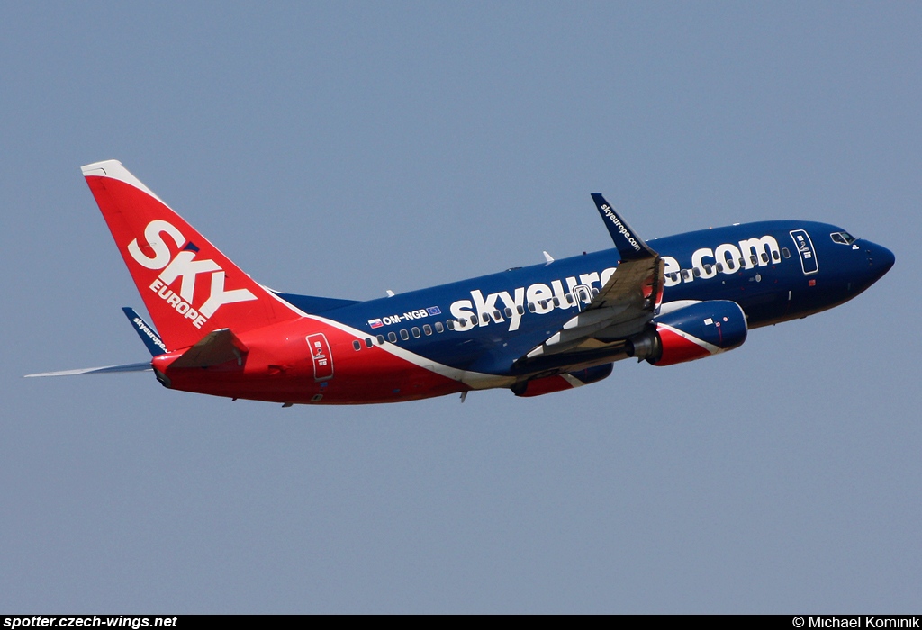 SkyEurope Airlines | Boeing 737-76N | OM-NGB