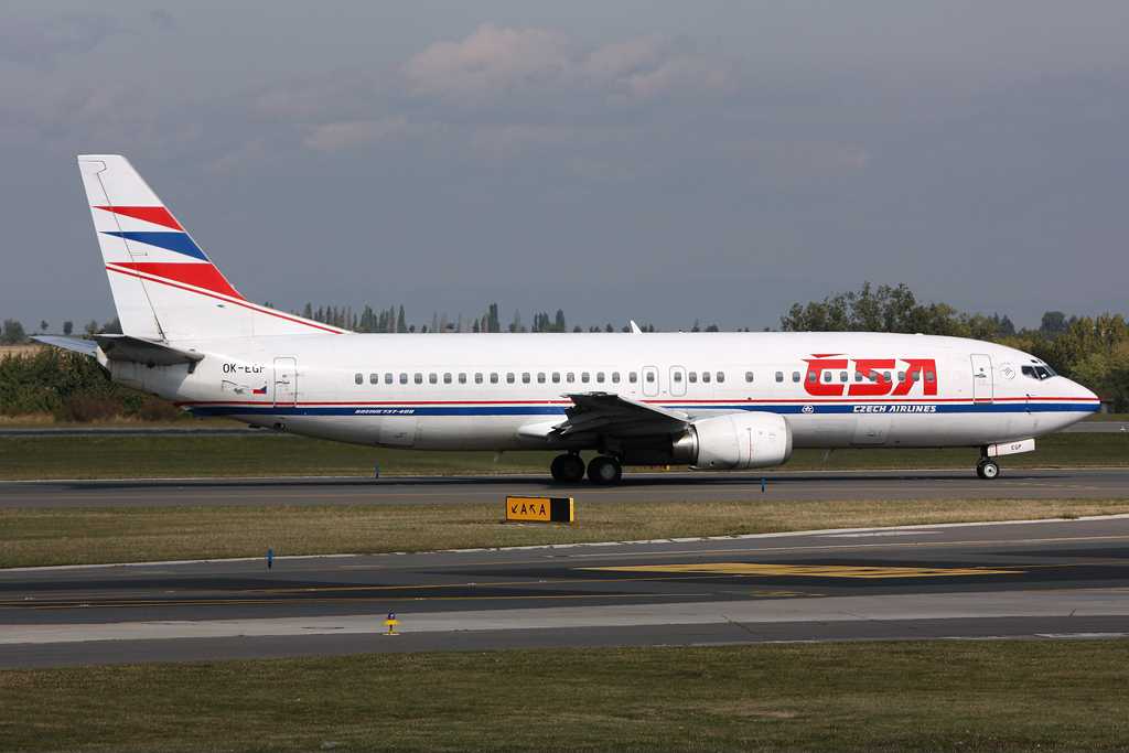 CSA Czech Airlines | Boeing 737-45S | OK-EGP