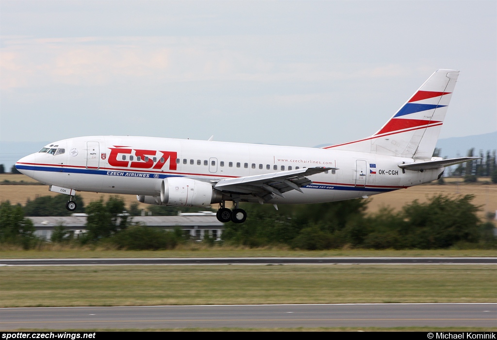 CSA Czech Airlines | Boeing 737-55S | OK-CGH
