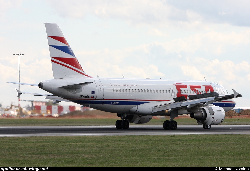 CSA Czech Airlines | Airbus A319-112 | OK-MEL