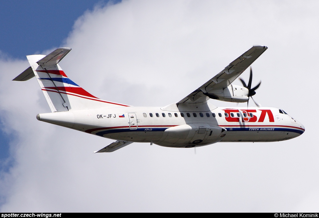 CSA Czech Airlines | ATR 42-500 | OK-JFJ