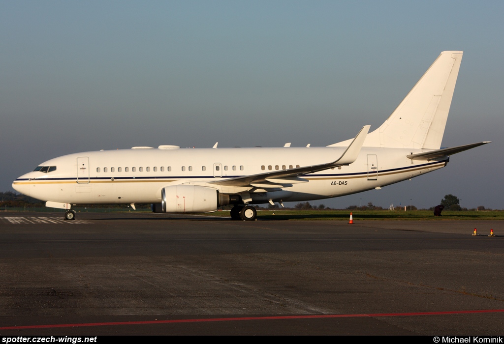 Royal Jet | Boeing 737-7Z5 BBJ | A6-DAS